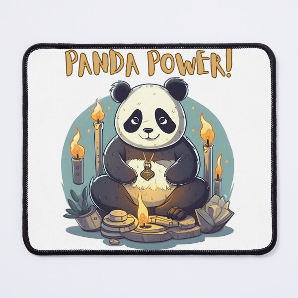 Item preview, Panda Power Meditating! Great gift idea! designed and sold by Alanna Rose Realm.