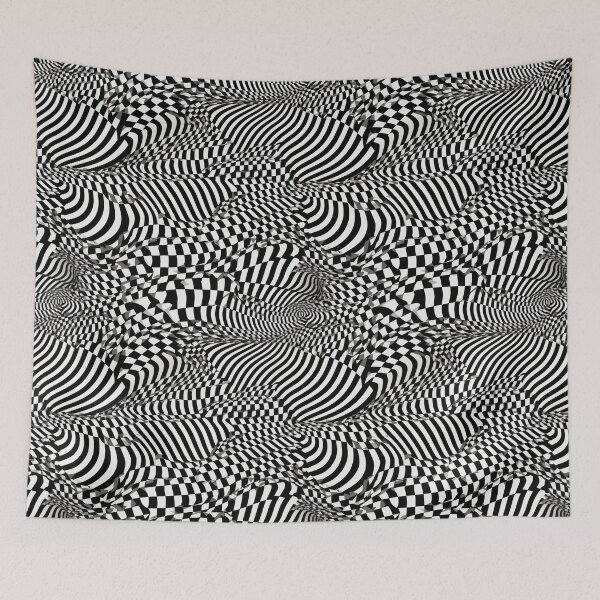 Item preview, Optical Illusion BNW Pattern #3 designed and sold by Pedro Wolff.