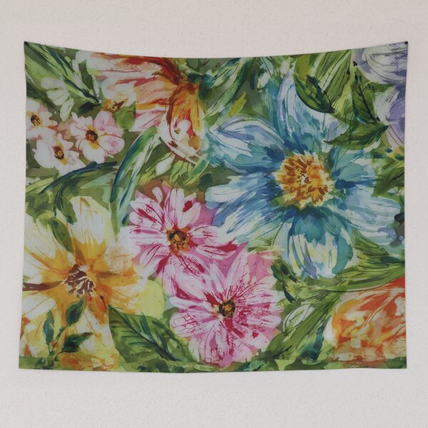 Item preview, Batik Bouquet Watercolor Technique #2 designed and sold by Leslie Rogers Todder.