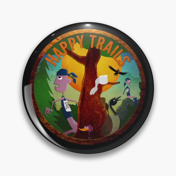 Item preview, Happy Trails for Runners designed and sold by Blair Gauntt.