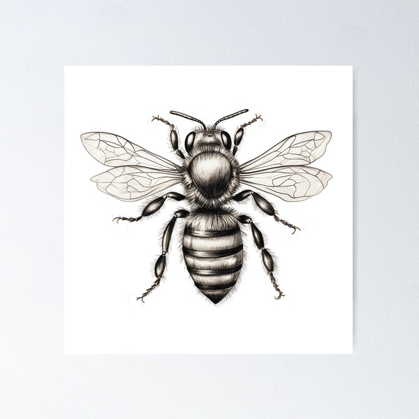 Top 184+ honey bee drawing super hot
