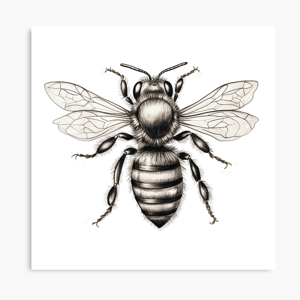 Honey Bee Sketch