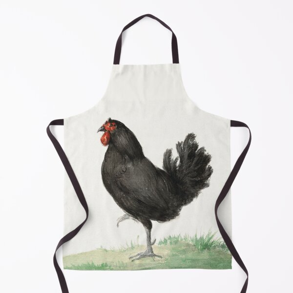 Item preview, Black chicken painting in high resolution by Dutch painter Jean Bernard under CC0 license. designed and sold by paulo silveira.
