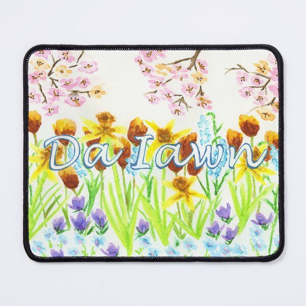 Item preview, Da Iawn with Spring flowers designed and sold by LymphomaLass.