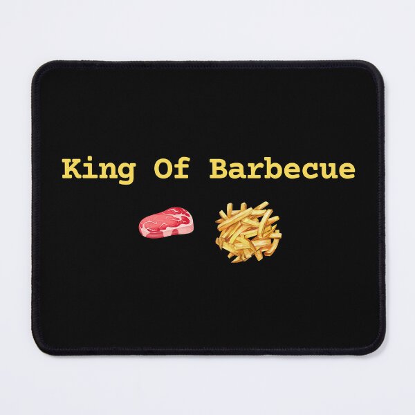 Item preview, King Of Barbecue - beef and french fries designed and sold by mliotard.