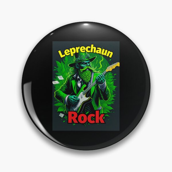 Artikelvorschau, Kobold-Rock-Gitarren-Grün-Bart entworfen und verkauft von IrishPOD.