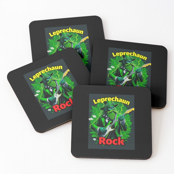 Artikelvorschau, Kobold-Rock-Gitarren-Grün-Bart entworfen und verkauft von IrishPOD.