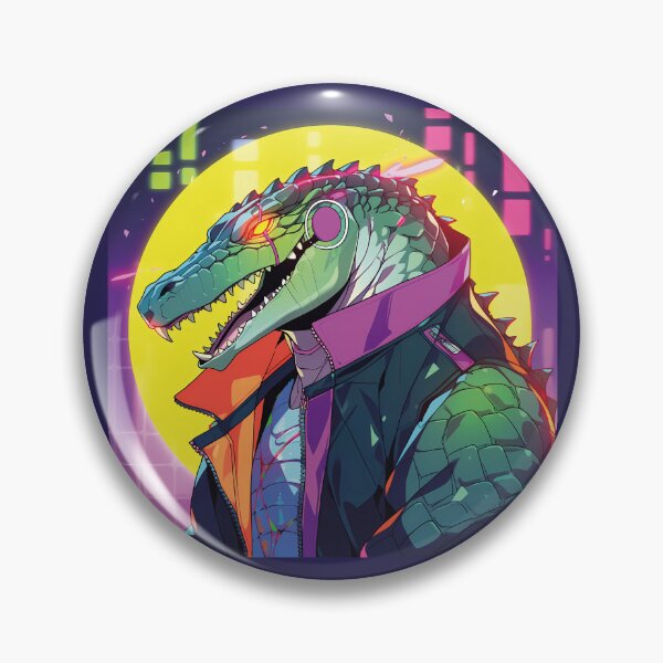 Item preview, Cyber Crocodile in space designed and sold by FurFashion.