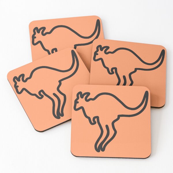 Item preview, Jumping kangaroo designed and sold by andreasschwalm.