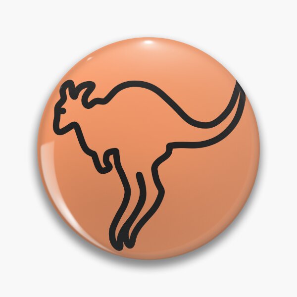 Item preview, Jumping kangaroo designed and sold by andreasschwalm.