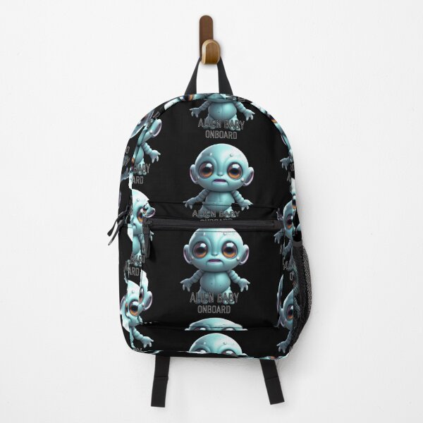 Item preview, Cute Alien Baby Onboard designed and sold by Dioscuri Digital.