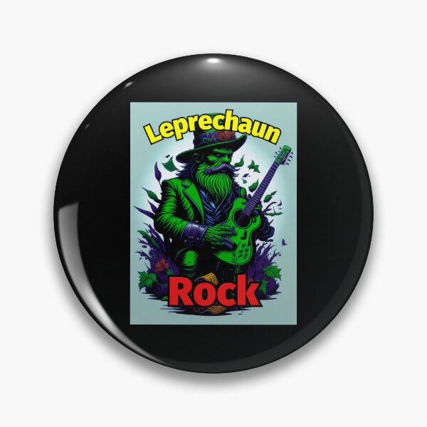 Artikelvorschau, Kobold-Rock-Gitarren-Grün draußen entworfen und verkauft von IrishPOD.