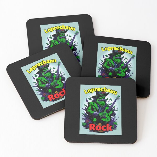 Artikelvorschau, Kobold-Rock-Gitarren-Grün draußen entworfen und verkauft von IrishPOD.