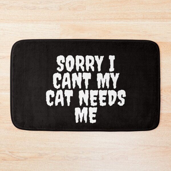 Item preview, Sorry I can't my cat needs me designed and sold by MostafaMokhtar.