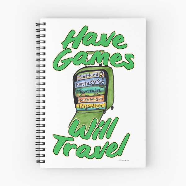 Item preview, Have Games Will Travel Funny Slogan designed and sold by mytshirtfort.