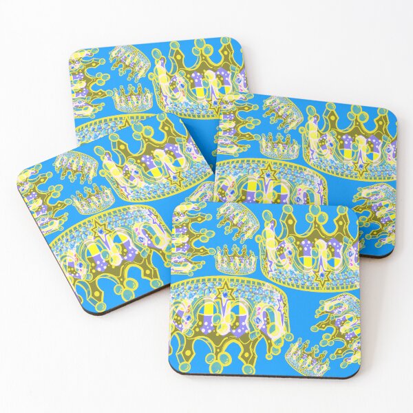 Item preview, KINGS CROWN LIGHT BLUE  designed and sold by GIVENGRACE.ART.