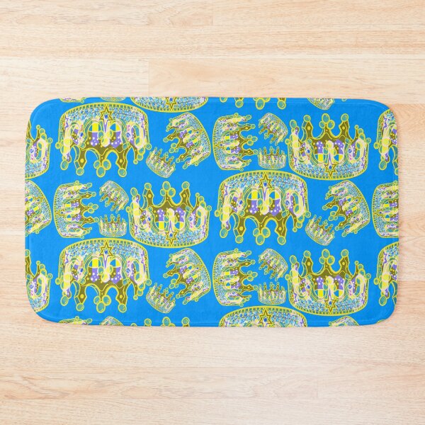 Item preview, KINGS CROWN LIGHT BLUE  designed and sold by GIVENGRACE.ART.