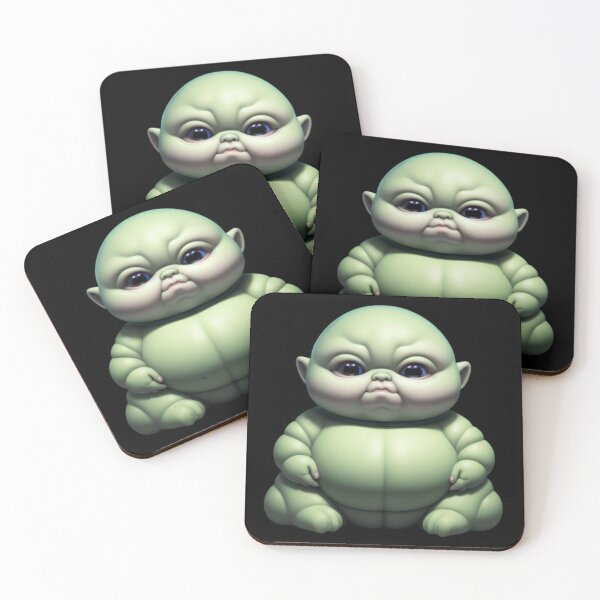 Item preview, Cute Chubby Alien Baby designed and sold by Dioscuri Digital.