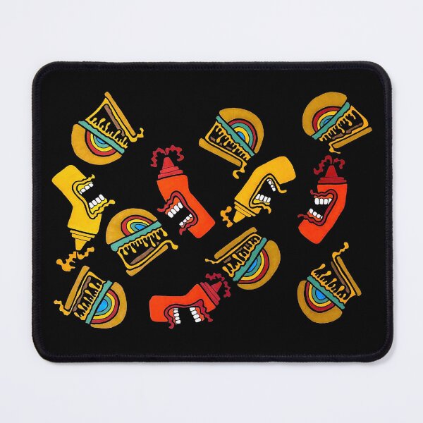 Item preview, Burgers Vs Condiments Doodles designed and sold by Gioco Roesch.