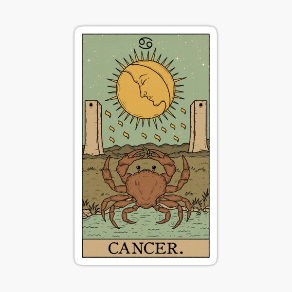Item preview, Cancer - Tarot Card designed and sold by Thiago Corrêa.