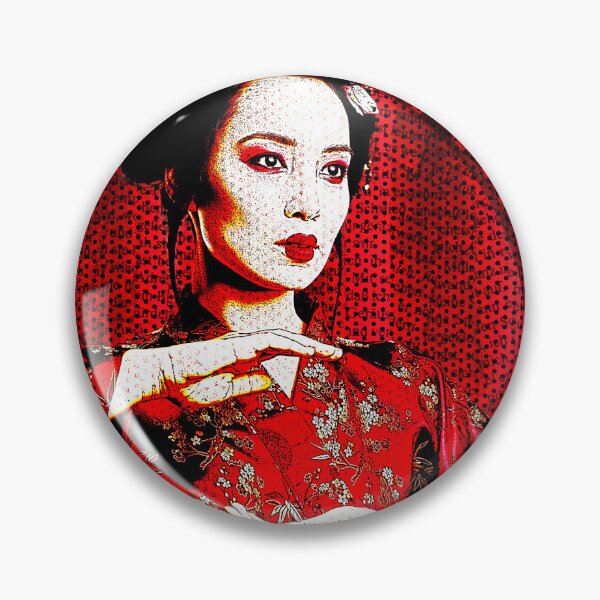 Item preview, Japanese Geisha Warrior with Sun designed and sold by Leila8888.