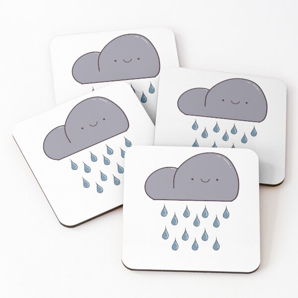 Item preview, Cute rain cloud designed and sold by CherubDumpling.