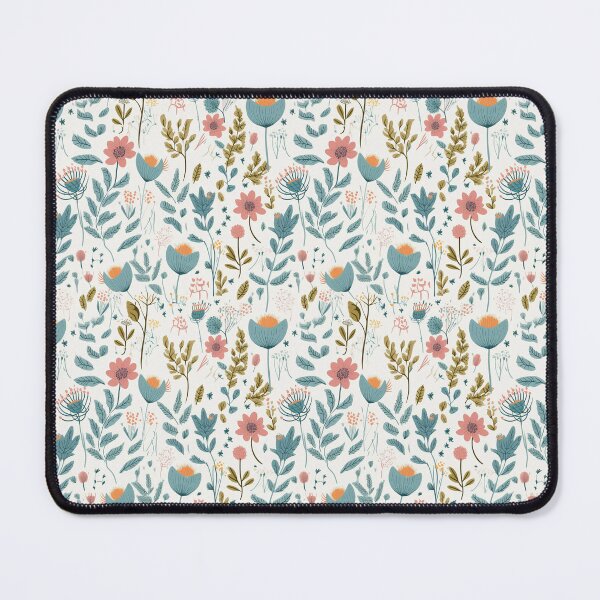 Item preview, Scandinavian floral folk design - big flowers designed and sold by ZolwPodroznik.