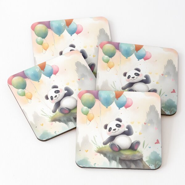 Item preview, Lovable Cute Panda In Watercolors for Relaxing Times designed and sold by NorthGraph.