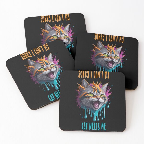 Item preview, Sorry I Can't My Cat Needs Me designed and sold by jkrphoto.
