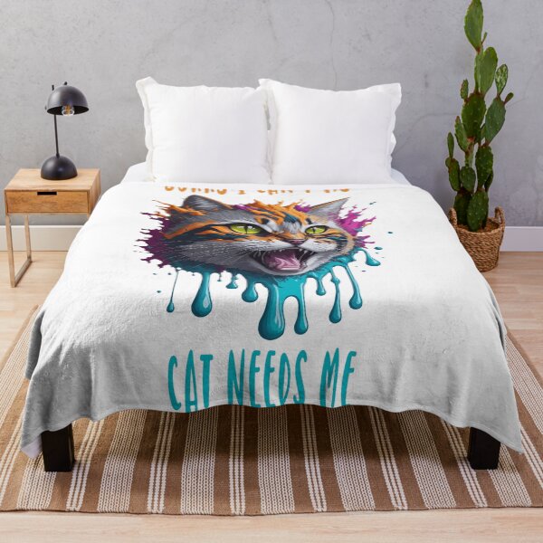 Item preview, Sorry I Can't My Cat Needs Me designed and sold by jkrphoto.