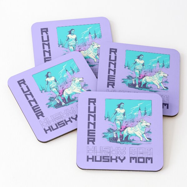 Item preview, Husky Running Partner: un diseño motivador para mamás caninas activas designed and sold by brindled.