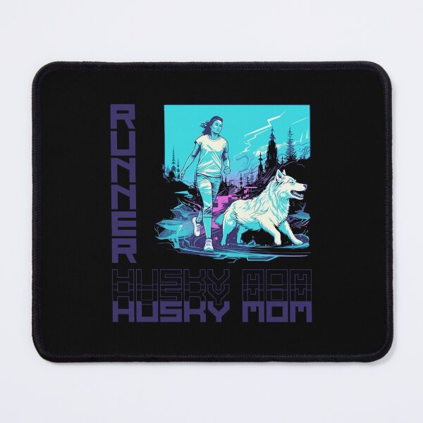 Item preview, Husky Running Partner - A Motivating Design for Active Dog Moms designed and sold by brindled.