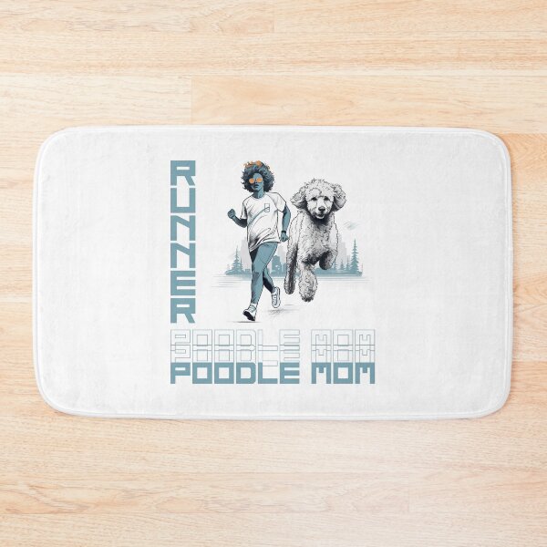 Item preview, Poodle Running Partner - A Motivating Design for Active Dog Moms designed and sold by brindled.