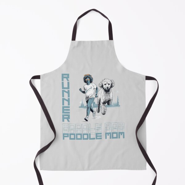 Item preview, Poodle Running Partner - A Motivating Design for Active Dog Moms designed and sold by brindled.