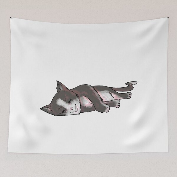 Item preview, Sleepy Cat! designed and sold by crocodilekisses.