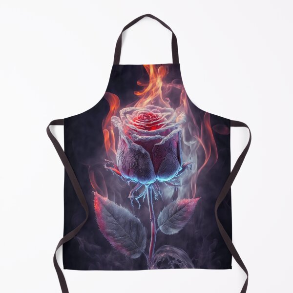 Item preview, Rose on Fire and Ice designed and sold by Art by Lilia.