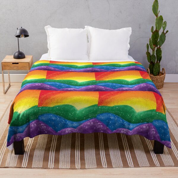 Item preview, Rainbow Hills (sunset) designed and sold by Robin-Ruby.
