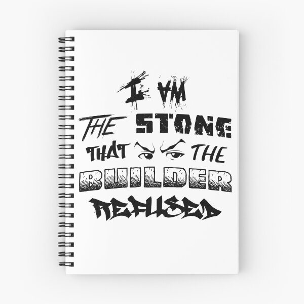 Item preview, I Am the Stone that the Builder Refused designed and sold by Drazhen.