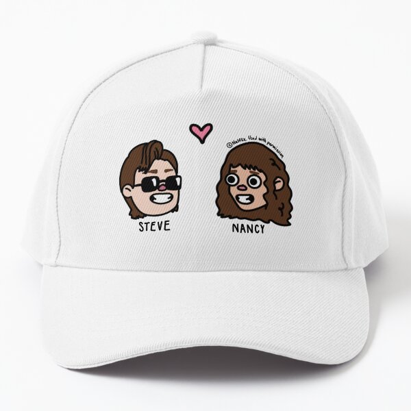 Item preview, Stranger Things Steve & Nancy designed and sold by The Curly Redhead.