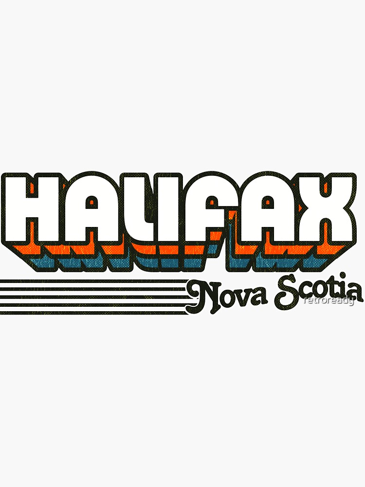 Halifax, Nova Scotia | Retro Stripes by retroready