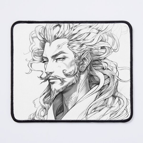 Item preview, Nordic Mythology black and white vikings high quality designed and sold by Tomioka-Art.