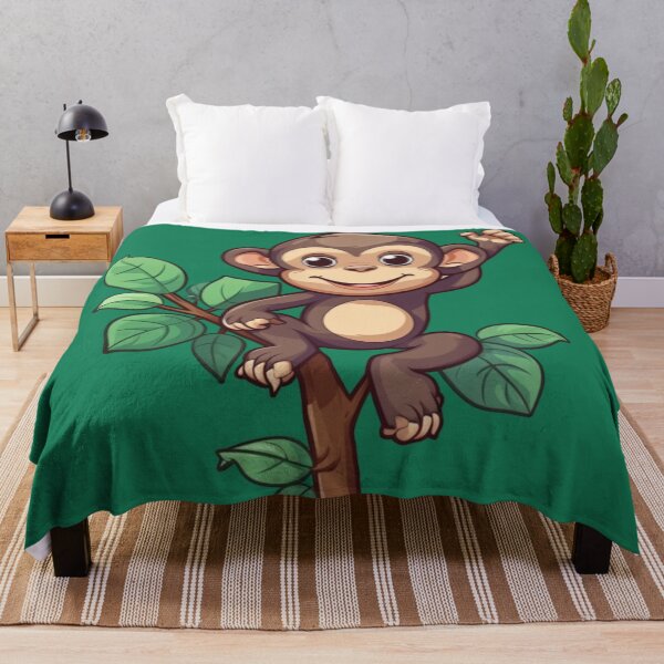 Item preview, Friendly Monkey Magic: Charming Artwork for All Ages designed and sold by ZDP-ART.
