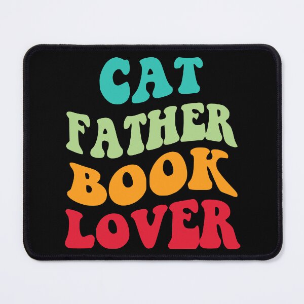 Item preview, Cat Father Book Lover III designed and sold by Lemon Pepper.