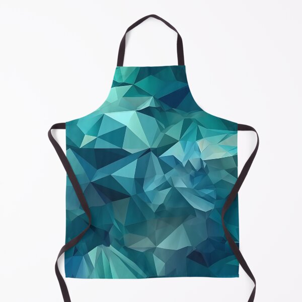 Item preview, Crystal Waves: A Polygonal Ocean Design designed and sold by SDVibeDesigns.