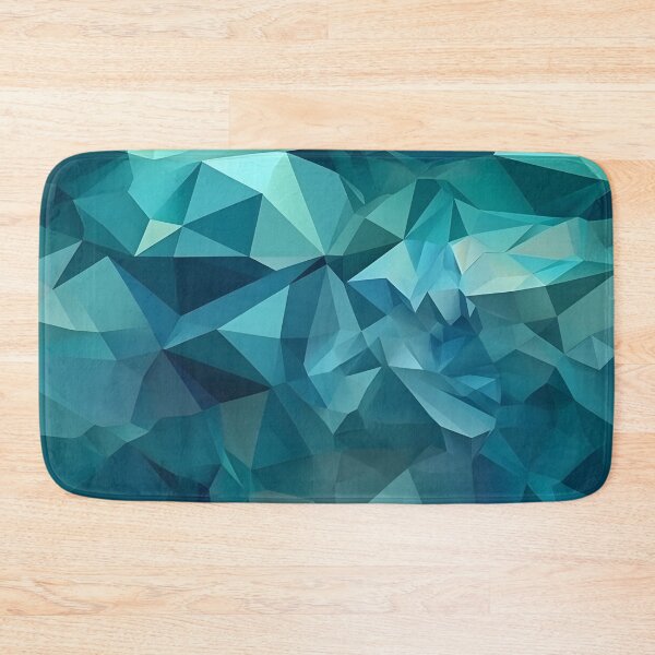 Item preview, Crystal Waves: A Polygonal Ocean Design designed and sold by SDVibeDesigns.