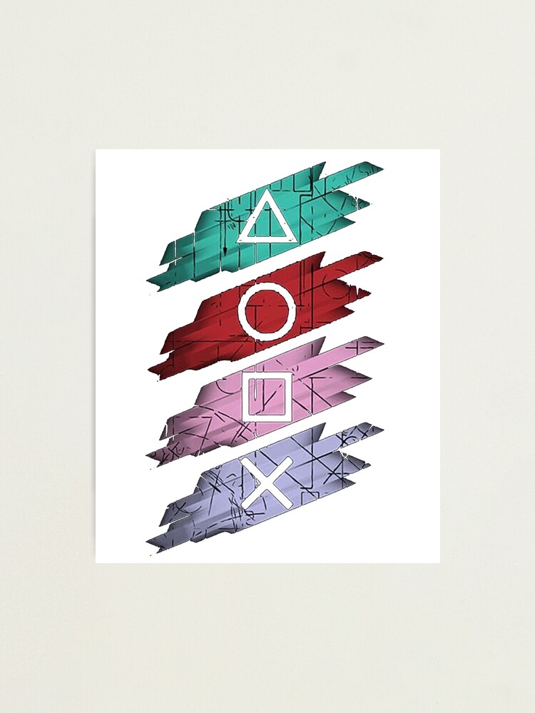 Playstation Controller Poster PS1 PS2 PS3 PS4 PS5 Gaming 