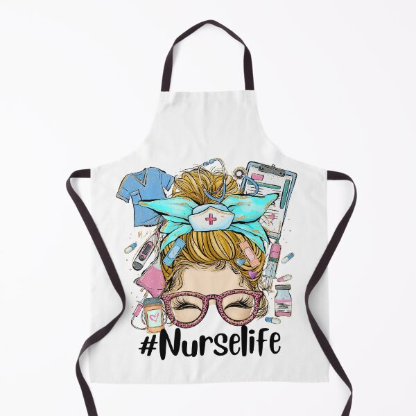 Artikelvorschau, #NURSELIFE, Krankenschwester Messy Bun, RN, ER Krankenschwester, OP Krankenschwester, Kinderkrankenschwester, Onkologie Krankenschwester entworfen und verkauft von Luckydog23.