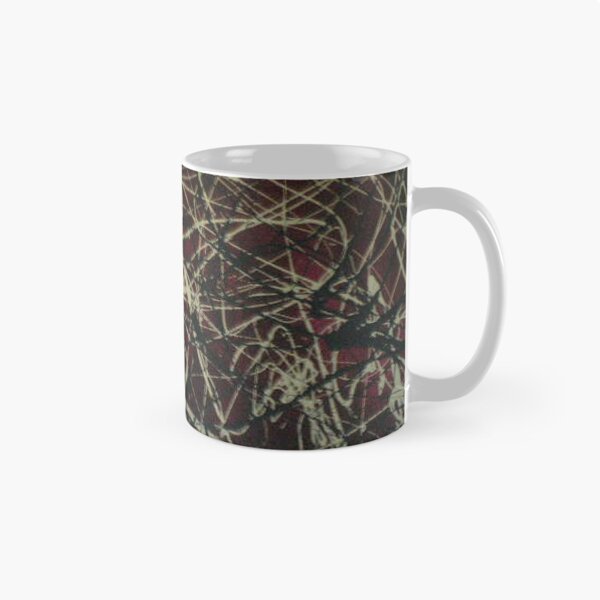 Item preview, A red Jackson Pollock-inspired painting designed and sold by TheBlueline.