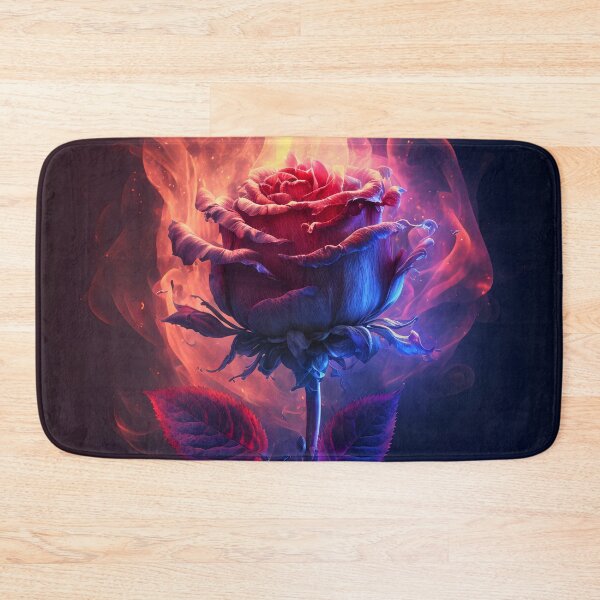 Item preview, Rose on Burning Flame designed and sold by Art by Lilia.