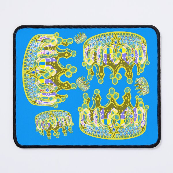Item preview, QUEENS CROWN LIGHT BLUE designed and sold by GIVENGRACE.ART.
